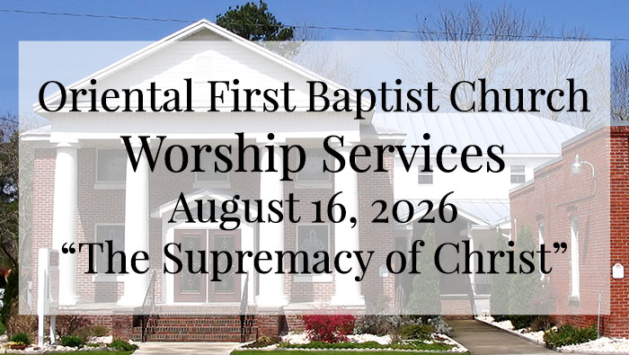 OFBC Worship Service for August 16 2026
